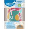 imageDr Browns CleanUp Sit ampamp Splash NonSlip Bath Stickers Dinosaur Theme Bathtub Safety AntiSlip Adhesive Decals for Kids 6m BPA FreeBath Stickers