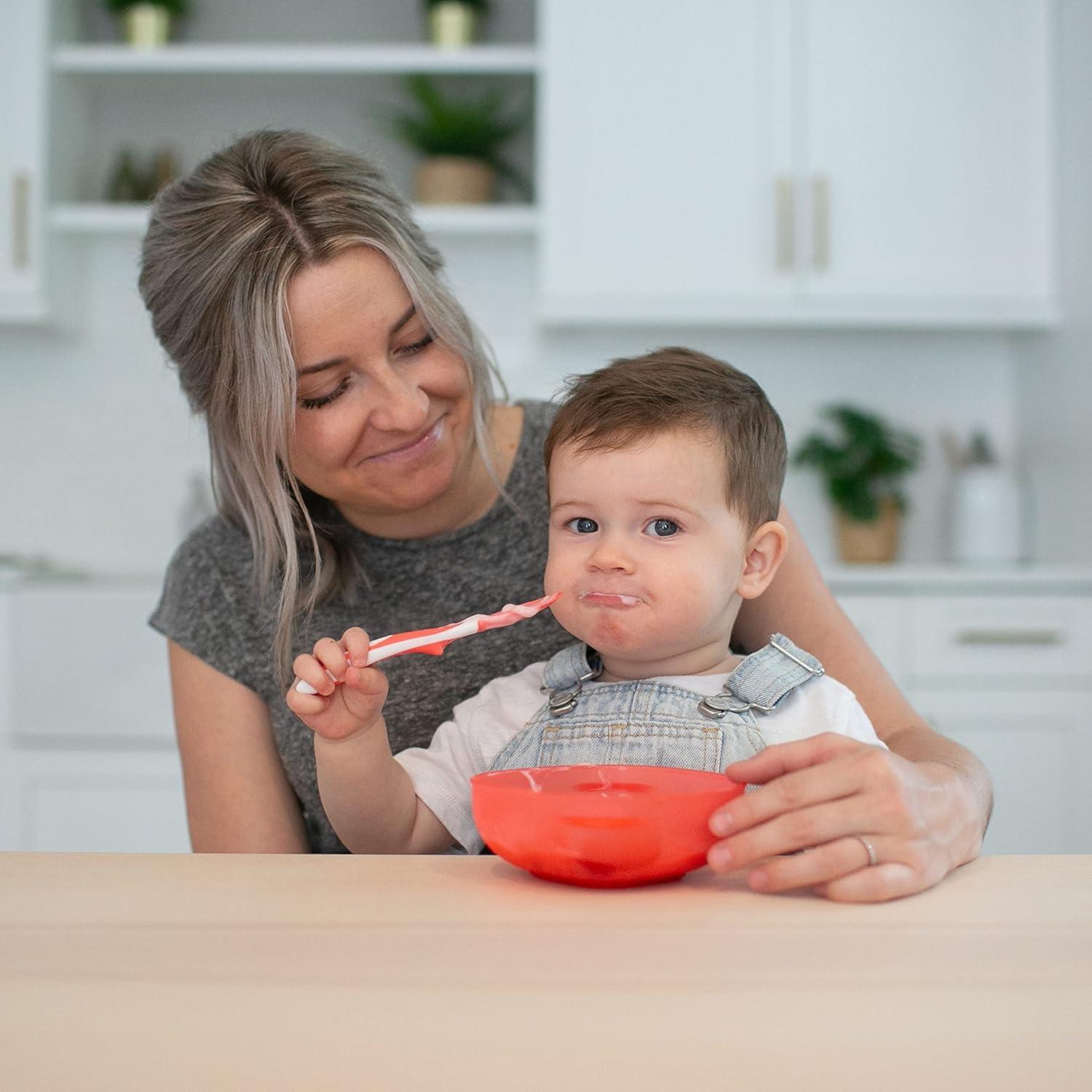 imageDr Browns Designed to Nourish ScoopaBowl for Baby ampamp Toddler Solid Food Feeding BPA Free 4m 2 Pack