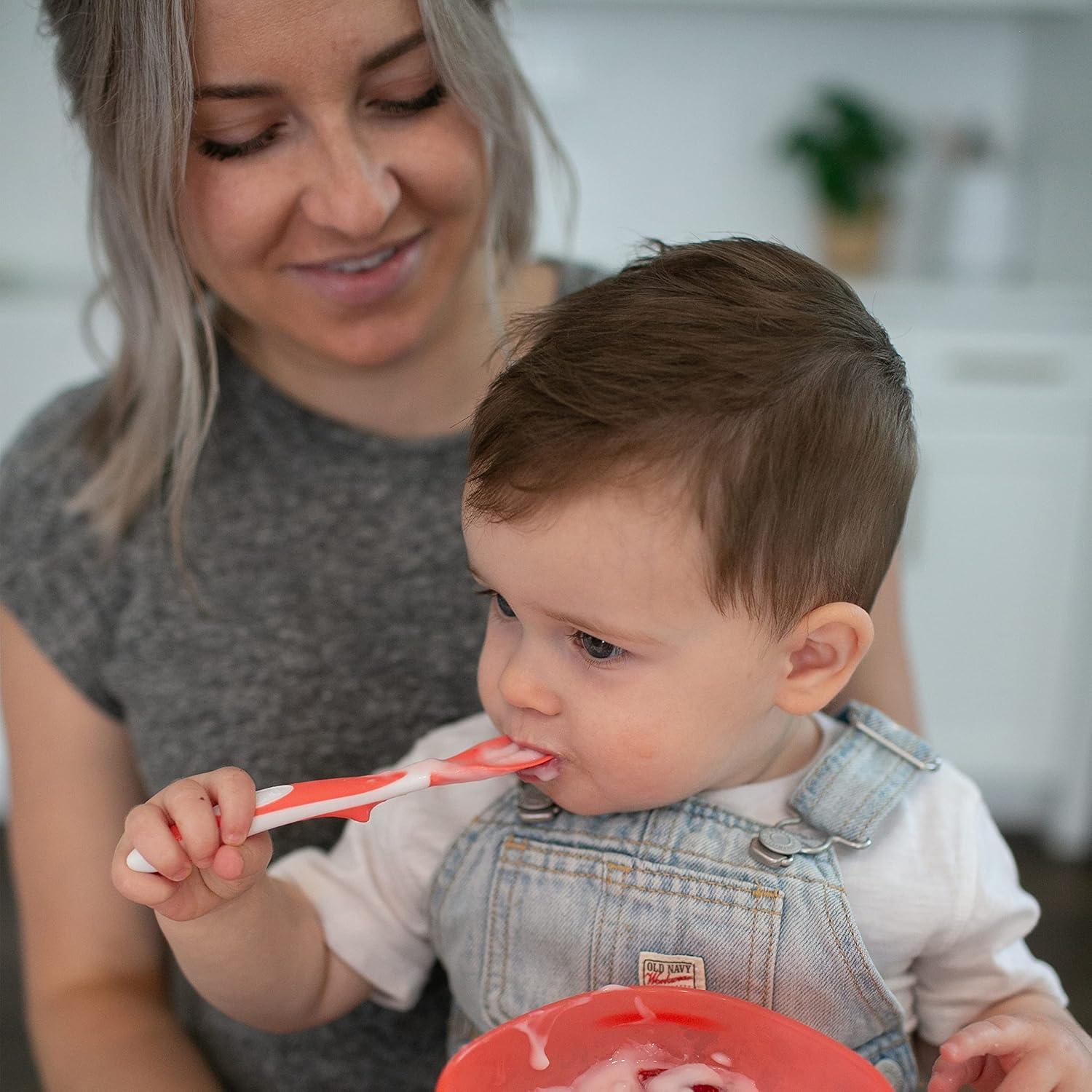 imageDr Browns Designed to Nourish ScoopaBowl for Baby ampamp Toddler Solid Food Feeding BPA Free 4m 2 Pack