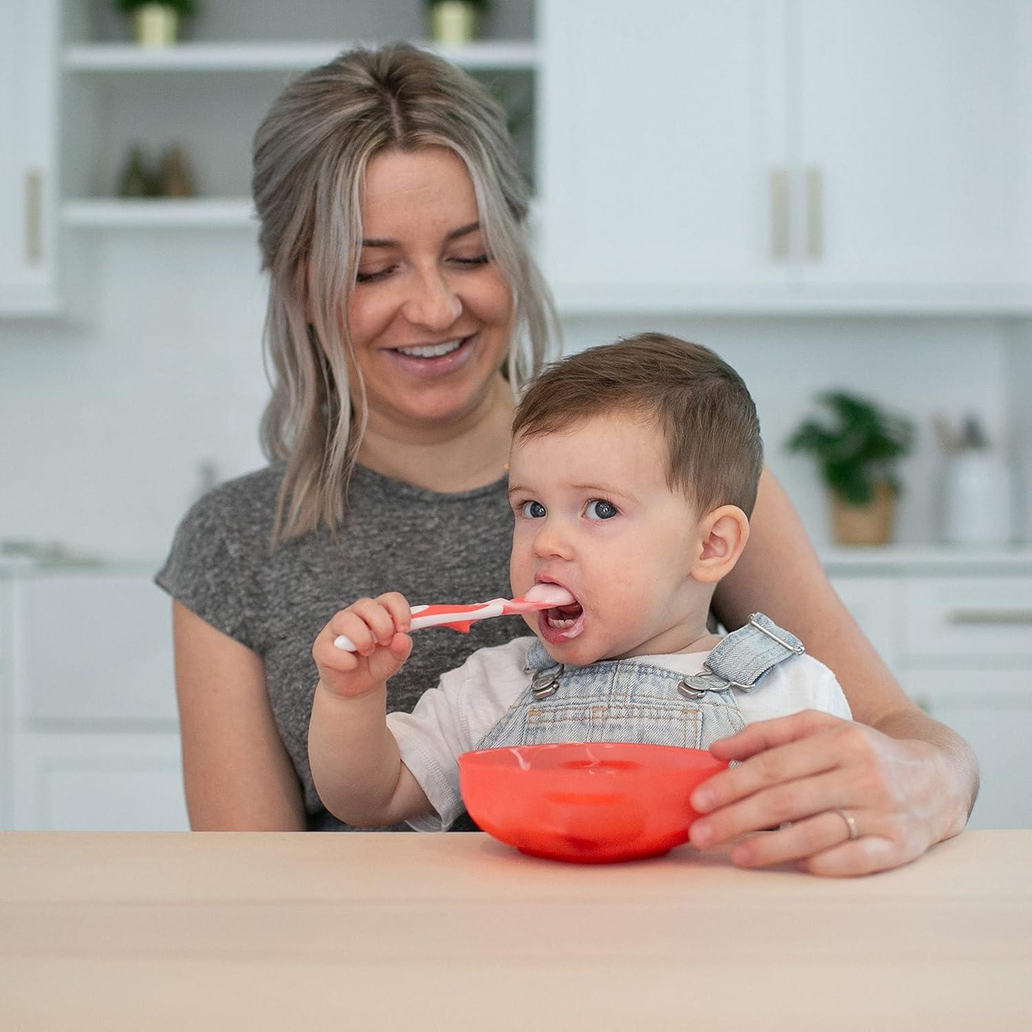 imageDr Browns Designed to Nourish ScoopaBowl for Baby ampamp Toddler Solid Food Feeding BPA Free 4m 2 Pack