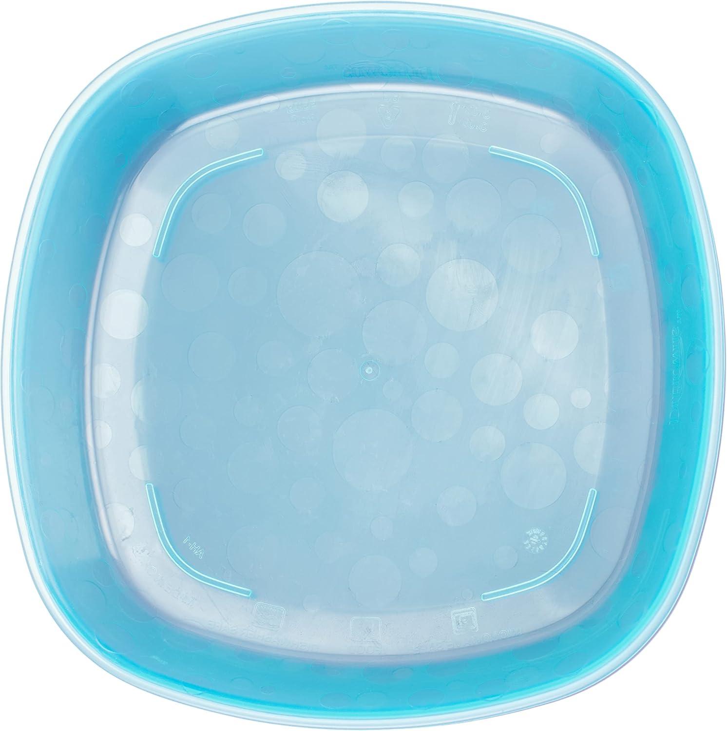 imageDr Browns Designed to Nourish Stackable Plates for Toddlers ampamp Babies BPA Free  3Pack 4mToddler Plates  3 Pack