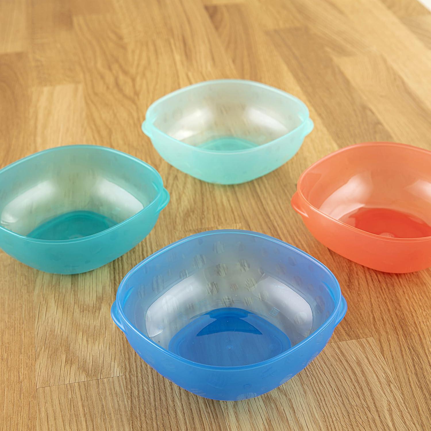 imageDr Browns ScoopABowl Baby and Toddler Food and Cereal Bowl BPA Free  4Pack