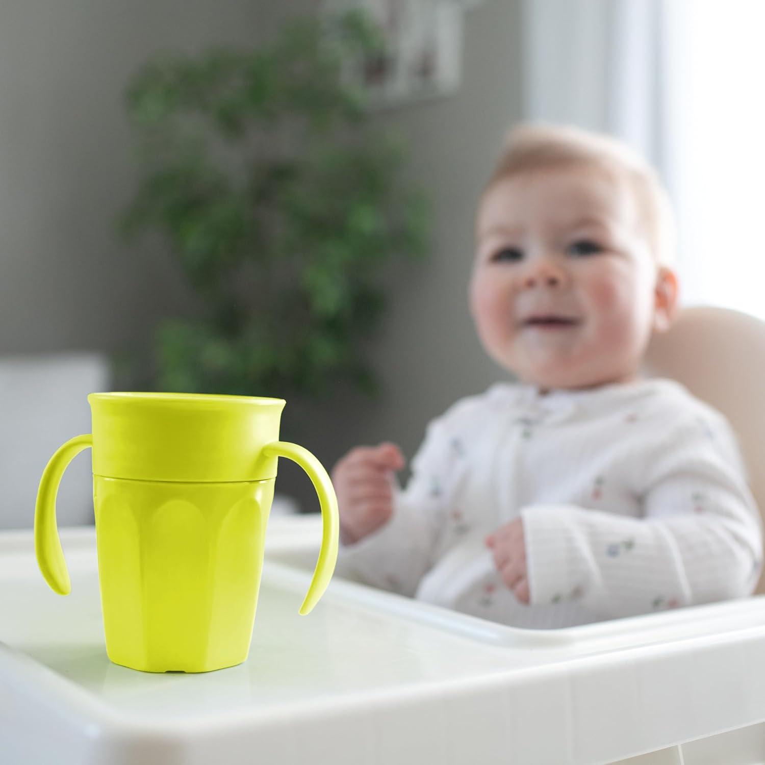 imageDr Browns Toddler Feeding Starter Set Travel Bundle with Cheers360 Spoutless Training Cup with Handles 6m 4 Piece