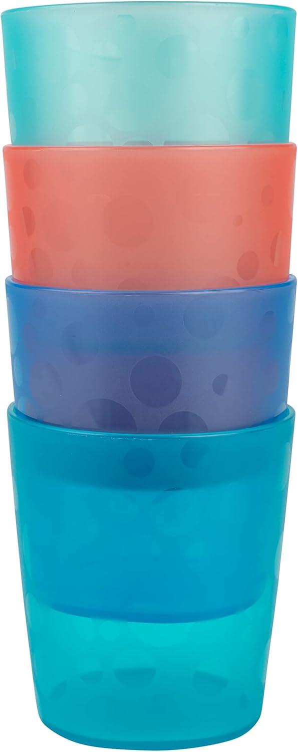 imageDr Browns Toddler Tumblers Stackable Open Training Cups BPAFree 18m 4PackToddler Tumblers  8 Pack