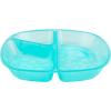 imageDr Browns Designed to Nourish Stackable Plates for Toddlers ampamp Babies BPA Free  3Pack 4mToddler Divided Plates  3 Pack