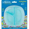 imageDr Browns Designed to Nourish Stackable Plates for Toddlers ampamp Babies BPA Free  3Pack 4mToddler Divided Plates  3 Pack