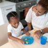 imageDr Browns Designed to Nourish Stackable Plates for Toddlers ampamp Babies BPA Free  3Pack 4mToddler Plates  3 Pack