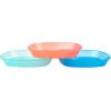 imageDr Browns Designed to Nourish Stackable Plates for Toddlers ampamp Babies BPA Free  3Pack 4mToddler Plates  3 Pack