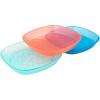 imageDr Browns Designed to Nourish Stackable Plates for Toddlers ampamp Babies BPA Free  3Pack 4mToddler Plates  3 Pack