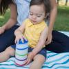 imageDr Browns SnackAPillar Stackable Snack and Dipping Cups Travel Food Storage for Toddlers and Babies BPA Free 6m4 Count Pack of 1