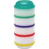 imageDr Browns SnackAPillar Stackable Snack and Dipping Cups Travel Food Storage for Toddlers and Babies BPA Free 6m4 Count Pack of 1
