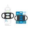 imageDr Browns WideNeck Baby Bottle Handles 100 Silicone Easy Grip Removable Handles for Bottle to Sippy Cup Transition Green 4mBlack