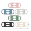 imageDr Browns WideNeck Baby Bottle Handles 100 Silicone Easy Grip Removable Handles for Bottle to Sippy Cup Transition Green 4mGray