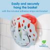 imageDr Browns CleanUp DinoScoop Baby Bath Toy Organizer ampamp Hanging Storage with Large Capacity for Toddler Bath Toys Dinosaur Theme BPA FreeDinoscoop Baby Bath Toy Organizer