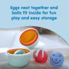 imageDr Browns CleanUp Float ampamp Hatch Dino Eggs MultiUse Interactive Bath and Pool Toy for Toddlers 6m BPA Free Packaging May VaryDino Hatch Eggs
