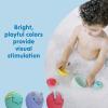 imageDr Browns CleanUp Float ampamp Hatch Dino Eggs MultiUse Interactive Bath and Pool Toy for Toddlers 6m BPA Free Packaging May VaryDino Hatch Eggs