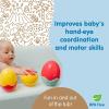 imageDr Browns CleanUp Float ampamp Hatch Dino Eggs MultiUse Interactive Bath and Pool Toy for Toddlers 6m BPA Free Packaging May VaryDinoscoop With Float  Hatch Dino Eggs