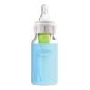 imageDr Browns Options Narrow Glass Bottle Sleeve 100 Silicone Blue BPAFree 8 oz 1Pack4 oz  Blue