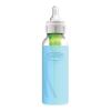 imageDr Browns Options Narrow Glass Bottle Sleeve 100 Silicone Blue BPAFree 8 oz 1Pack8 oz  Blue