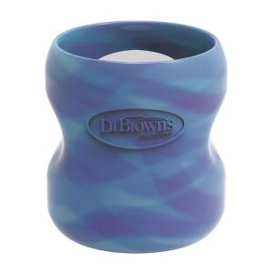 imageDr Browns Options WideNeck Glass Bottle Sleeve 100 Silicone GlowintheDark BPAFree 9 oz 1PackGlowintheDark  5oz