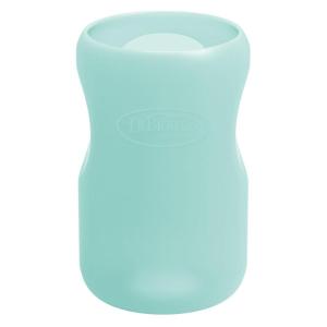 imageDr Browns Options WideNeck Glass Bottle Sleeve 100 Silicone GlowintheDark BPAFree 9 oz 1PackMint  9oz
