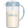 imageDr Browns Baby Formula Mixing Pitcher with Adjustable Stopper Locking Lid ampamp No Drip Spout Gray BPAFree 36 ozBlue