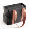 imageDr Browns BreastPump Carryall Storage Diaper and Tote Bag  Black and BrownBlack  Leather Brown