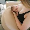 imageDr Browns Feeding and Nursing Lap Support Pillow with Cover Premium Memory Foam Responsive Firm Support Gentle BeigeLight Gray