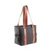 imageDr Browns BreastPump Carryall Storage Diaper and Tote Bag  Black and BrownBlack  Leather Brown