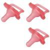 imageDr Browns HappyPaci Silicone Newborn Pacifier  Pink  3pk  06m3Pack  Pink