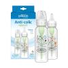 imageDr Browns Natural Flow AntiColic Options Narrow Baby Bottle Pig ampamp Frog 8 oz250 mL with Level 1 Slow Flow Nipple BPA Free 0m Pack of 12