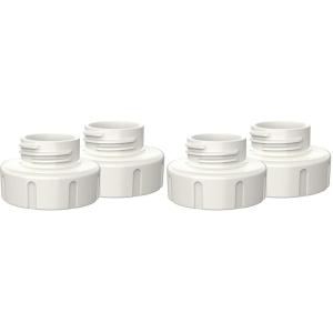 imageDr Browns NarrowtoWideNeck Baby Bottle Adapter for Customflow Double Electric Breast Pump 2 pk2 Count Pack of 2