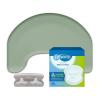 imageDr Browns Comfort ampamp Calm Set Size 2 Bundle Storm Green Nursing Pillow  Butterfly Breastfeeding Nipple Shield 24mm  60ct Disposable OneUse Absorbent Breast Pads  3Piece Set