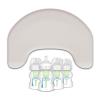 imageDr Browns Feeding Comfort Bundle Light Gray Nursing Pillow  4Pack WideNeck Bottle 5 oz L12Piece Set