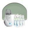imageDr Browns Ultimate Feeding Comfort Bundle Storm Green Nursing Pillow  Deluxe Baby Bottle Warmer and Sterilizer  4Pack AntiColic Bottle 4 oz L13Piece Set