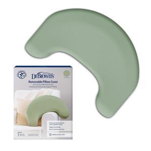 imageDr Browns Always Ready Bundle Storm Green Nursing Pillow  Storm Green Cover  2Piece Set
