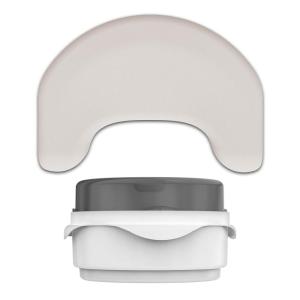 imageDr Browns Travel Clean Bundle Light Gray Nursing Pillow  Microwave Steam Sterilizer  2Piece Set