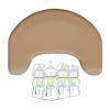 imageDr Browns Feeding Comfort Bundle Gentle Beige Nursing Pillow  4Pack WideNeck Bottle 5 oz L12Piece Set