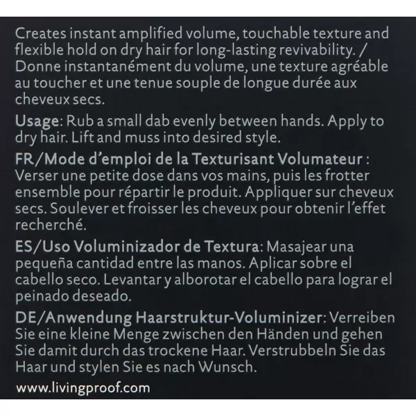 Living proof Amp Texture Volumizer)