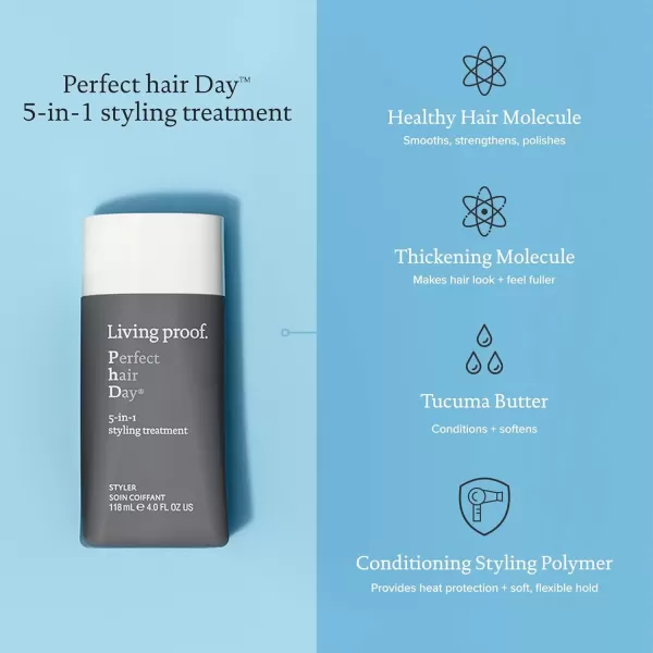 imageLiving proof Perfect hair Day 5in1 Styling Treatment4 Fl Oz Pack of 1