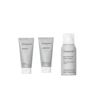 imageLiving Proof Travel Size Full Shampoo Conditioner Dry Volume ampamp Texture Spray Bundle 53 Value