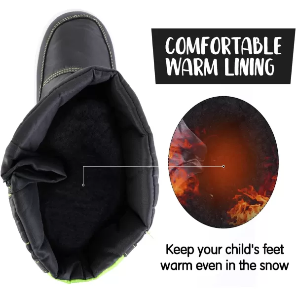 K KomForme Boys Girls Snow Boots Waterproof Winter Outdoor Boots