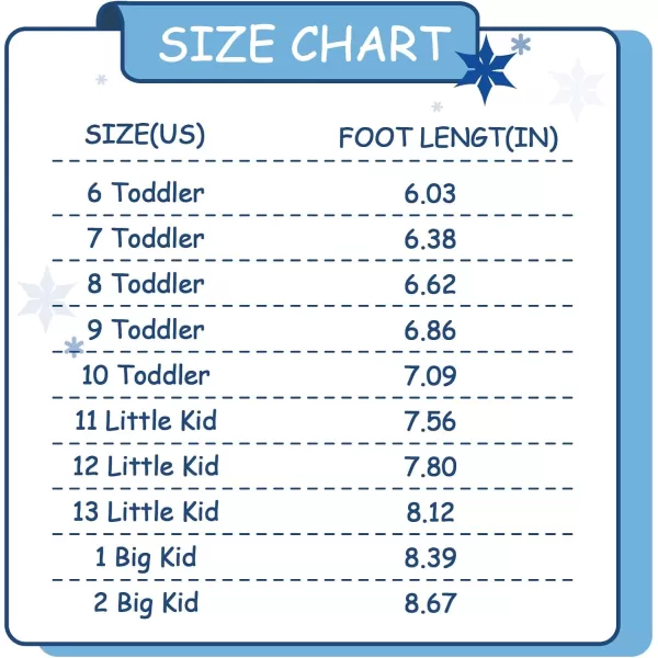 K KomForme Boys &amp; Girls Snow Boots Warm Anti-Slip Outdoor Winter Shoes 
