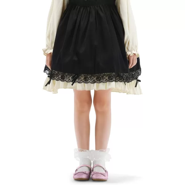 K KomForme Girl's Ballet Flats Non-Slip Soft Mary Jane Walking Party Dress Shoes for Toddler/Little Kid/Big Kid