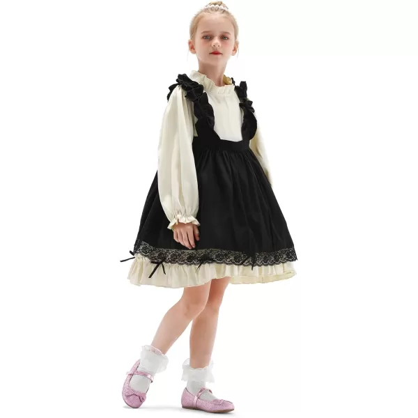 K KomForme Girl's Ballet Flats Non-Slip Soft Mary Jane Walking Party Dress Shoes for Toddler/Little Kid/Big Kid