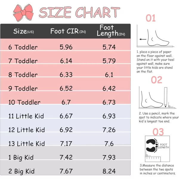 K KomForme Girl's Bow Mary Jane Dress Shoes Ballet Princess Flats with Rhinestone Strap for Party Wedding School, Toddler/Little Kid/Big Kid