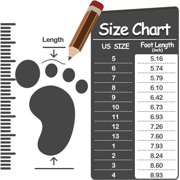 K KomForme Kids Rain Boots Waterproof Printed Rubber boots with Handles