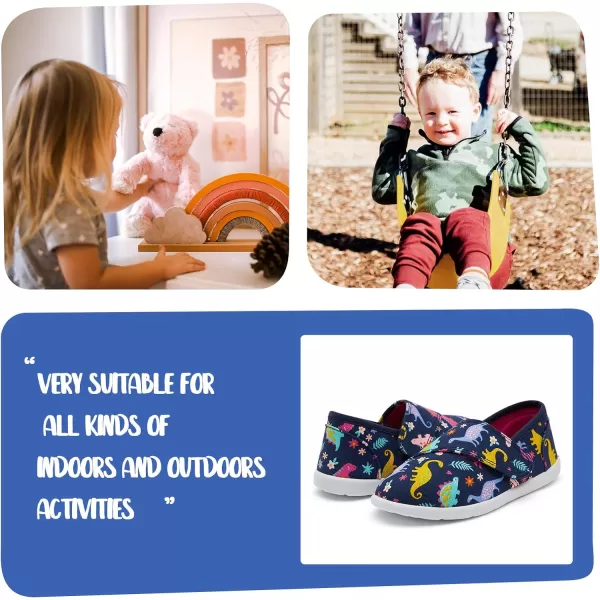 K KomForme Toddler Girls Sneakers Slip On Moccasins Casual Shoes for Toddler/Little Kid/Big Kid