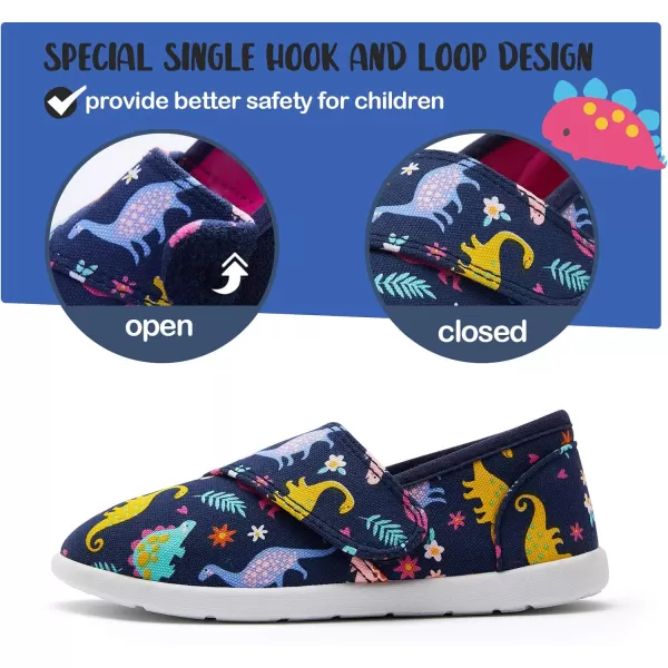 K KomForme Toddler Girls Sneakers Slip On Moccasins Casual Shoes for Toddler/Little Kid/Big Kid