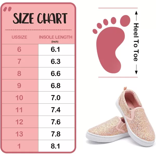 K KomForme Toddler Girls &amp; Boys Slip On Canvas Sneakers Moccasins Kids Tennis Shoes